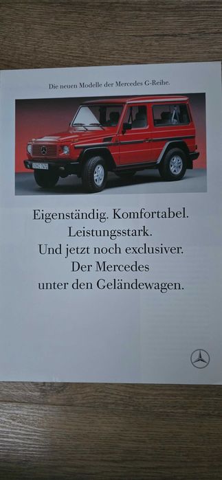 Prospekt Mercedes G