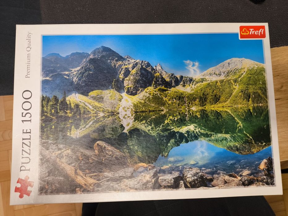 Puzzle Trefl 1500 Jezioro Morskie oko