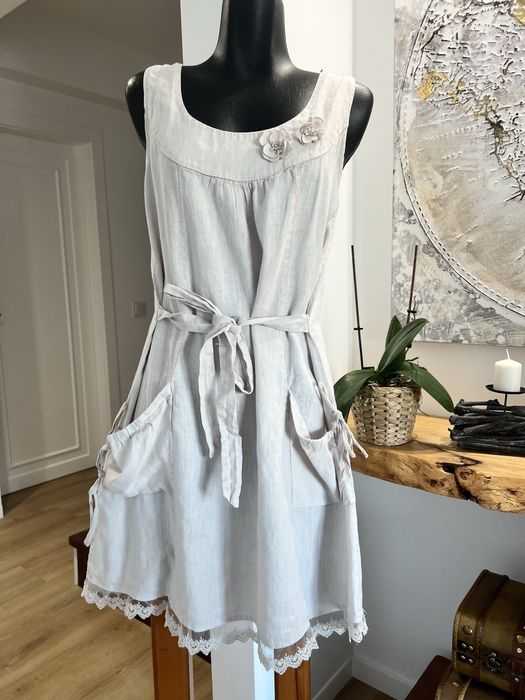 Vestido semhora Linho