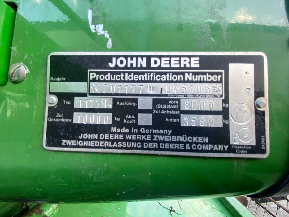 Комбайн John Deere 1177 Hydro4 джон дир