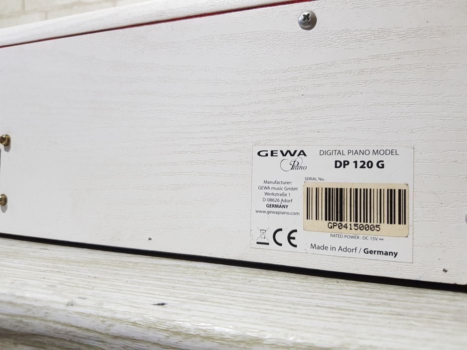 Топ!Цифрове піаніно 88 кл! Gewa DP 120G б/у з Німеччини