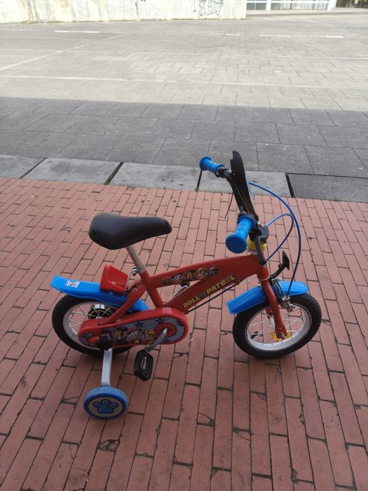 Bicicleta Patrulha Pata R12" - Como Nova