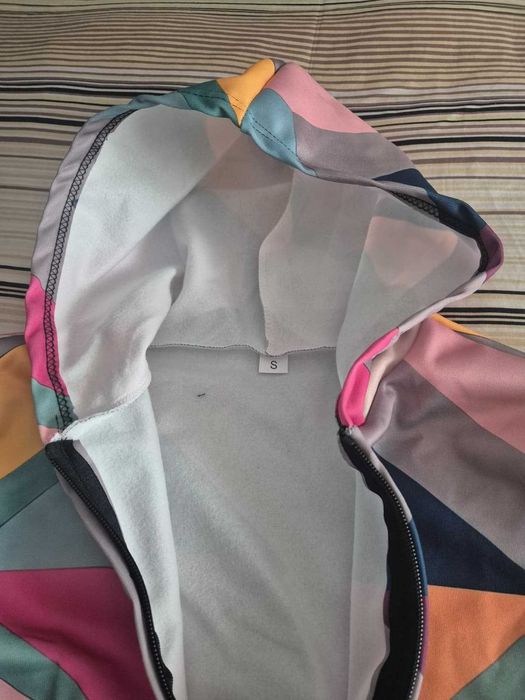 Cardigan multicolorido totalmente Novo, para todas as estações do ano