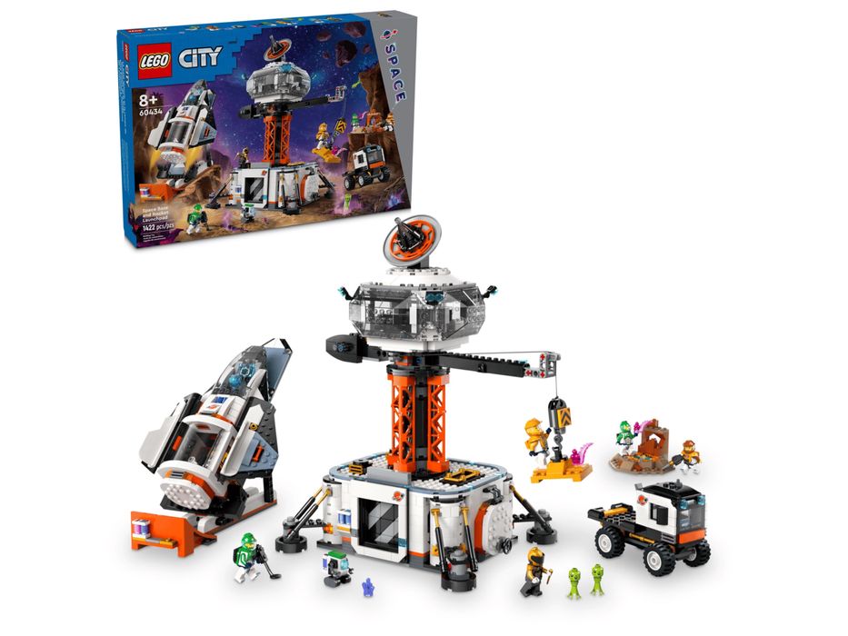 LEGO 60434 - Space Base and Rocket Launchpad (Novo)