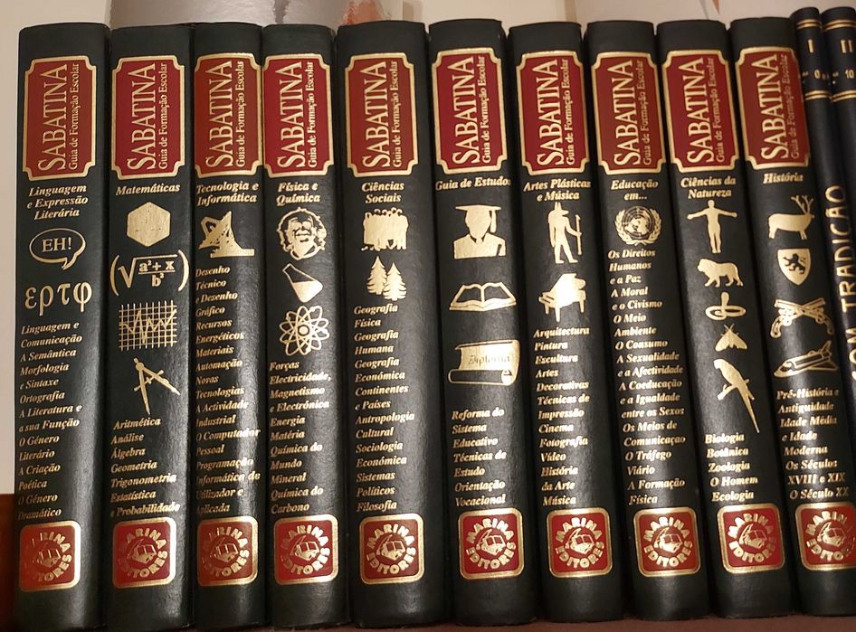 Coleção "Sabatina – Guia de Formação Escolar" (Marina Editores) 10vol