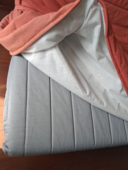 Sofa cama de três lugares de clik