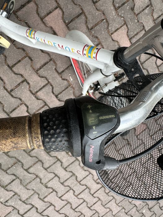 Rower dziewczecy 24 cale + kask