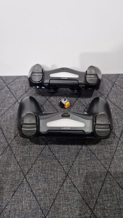 2 Comandos PS4 Preto com joystick hall effect