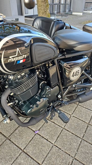 Sidecar Mash Black Side 445 | 3 Lugares | Igual a Novo | Aceito Retoma
