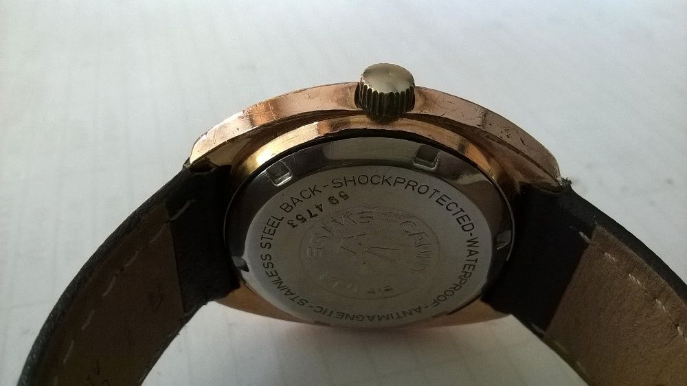 relogio cauny waterproof antichoc 17 rubis