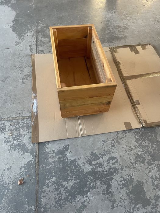 Donice ogrodowe drewniane