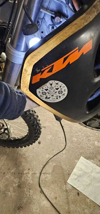 Bak Zbiornik około 18 Litrów  KTM LC4 640 , 625 sxc