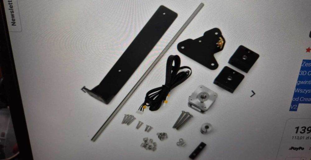 Zestaw podwójnej osi Z do drukarek 3D Ender-3, Ender-3 Pro, Ender-3 V2