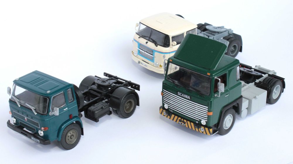 Scania LBT 141 - model premium z kolekcji DeAgostini.
