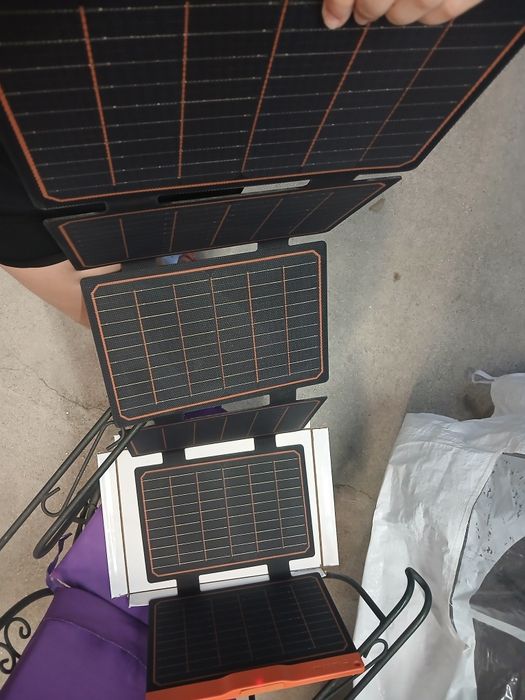 painel solar dobrável 60W