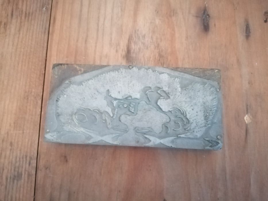 Carimbo zincogravura Equestre Guerreiros Fortaleza