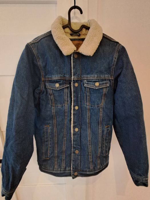 Jeansowa ocieplana kurtka Pull&Bear