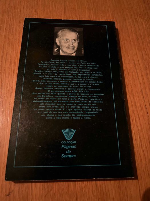 O AZUL DO CÉU    Georges Bataille