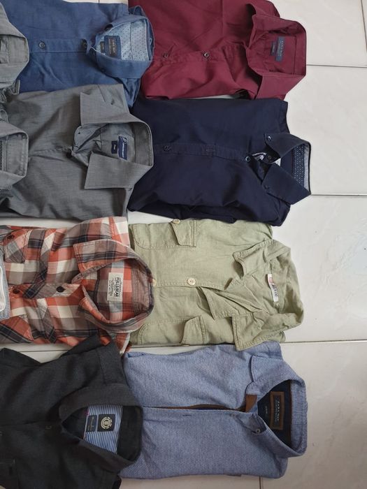 Lote de camisas Zara, element, Massimo Dutti ,etc
