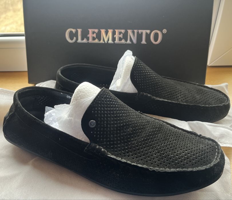 Чоловічі замшеві лофери Clemento 43р