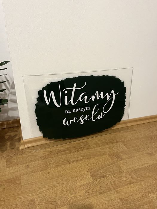 Tablica powitalna, plan stołów