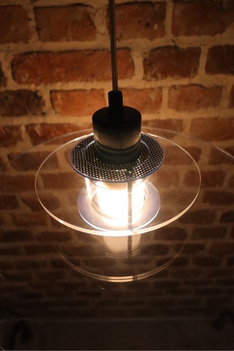 Duńska lampa sufitowa UFO space age mid century