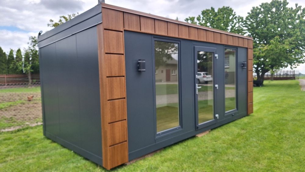 Pawilon biurowo-handlowy WC kontener mieszkalny sklep magazyn socjalny