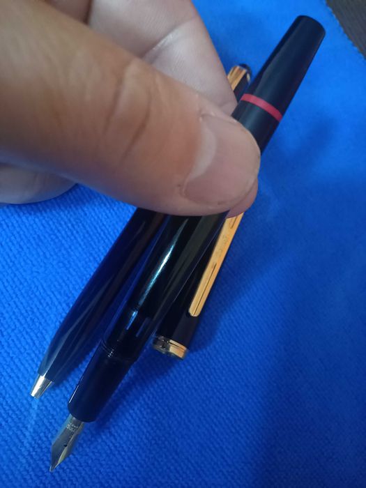 Caneta e esferográfica Rotring Renaissance conjunto cor preta