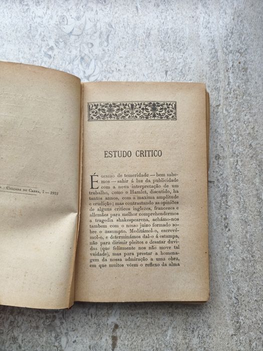 Hamlet, W. Shakespeare - J. Rodrigues & C.ª, Editores