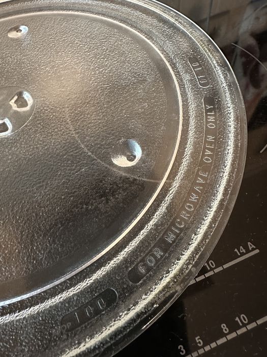 Тарілка для мікрохвильовки 325мм +коліщатка