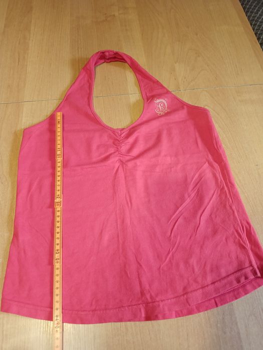 Koszulka damska bluzka z gołymi plecami r XL