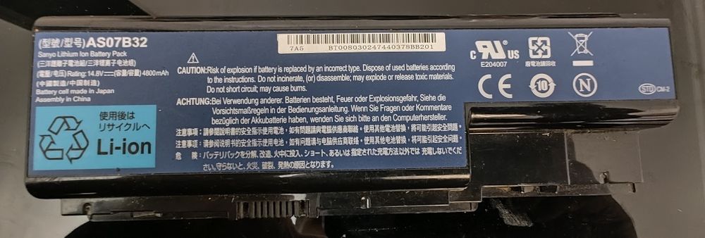 Acer 5520 series peças