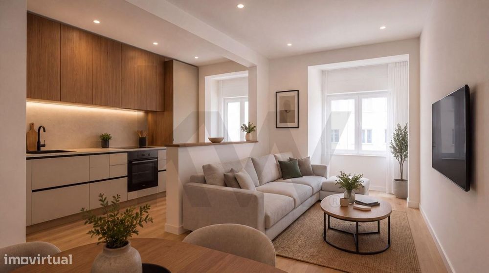 Apartamento 100% remodelado e novo | T3 Quartos com 3 WCs | 100m2 ABP