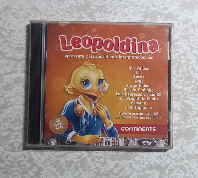 CD duplo "Leopoldina Apresenta Clássicos Infantis"