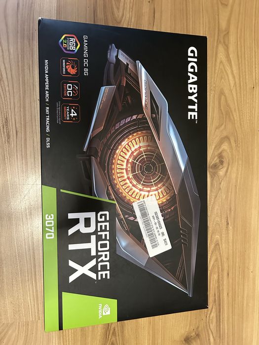 Geforce Gigabyte RTX3070 oc edition
