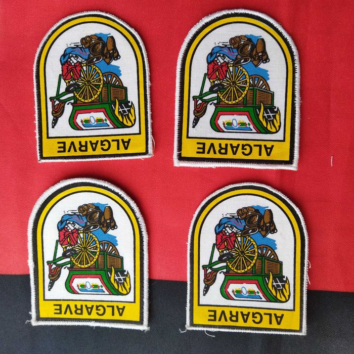 4 emblemas Algarve emblemas capa estudante