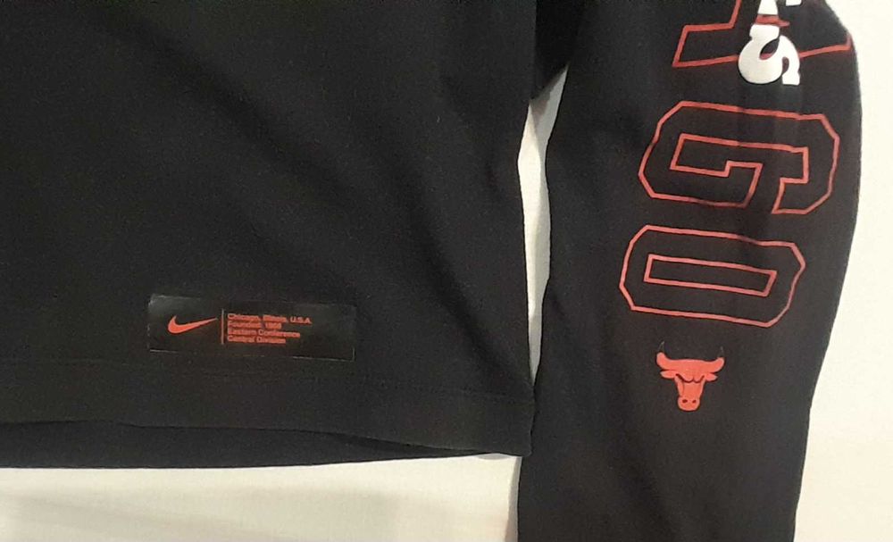 koszulka LS Chicago Bulls nike L Jordan Pippen Rodman NBA