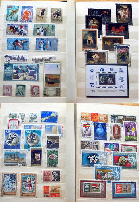 Klaser ze znaczkami, znaczki pocztowe A298