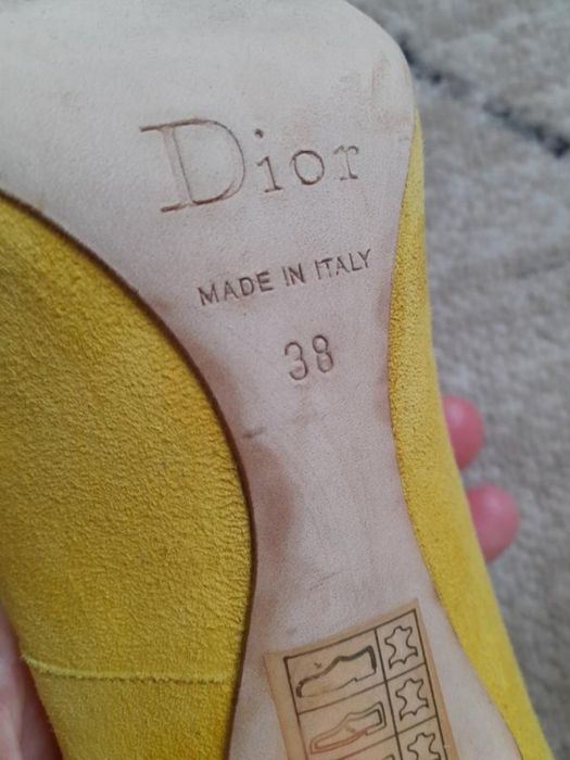 Замшеві туфлі Dior (оригінал)