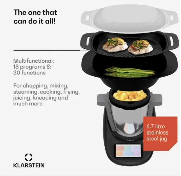 Кухонні комбайни Klarstrin Aria  Grande i Select smart