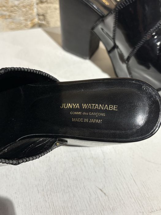 Мюли на каблуке Junya Watanabe для Comme des Garçons