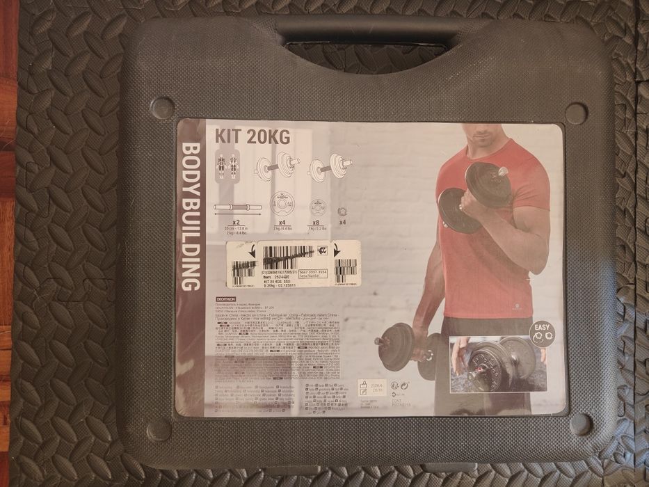 Kit 20Kg Bodybuilding