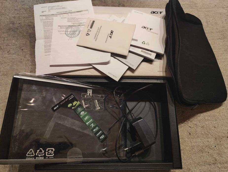 Планшет Acer iconia tab a 500