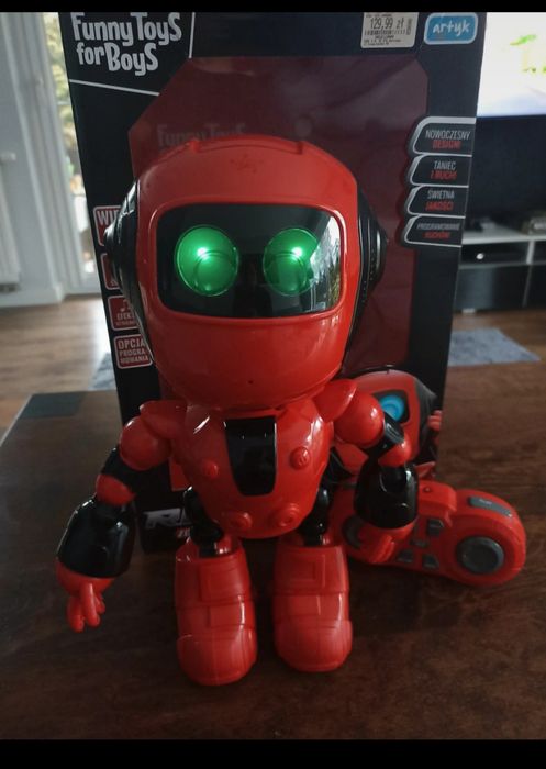 Robot sterowany pilotem