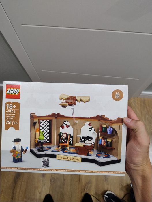 Lego 40902 Hołd ku Leonardo Da Vinci