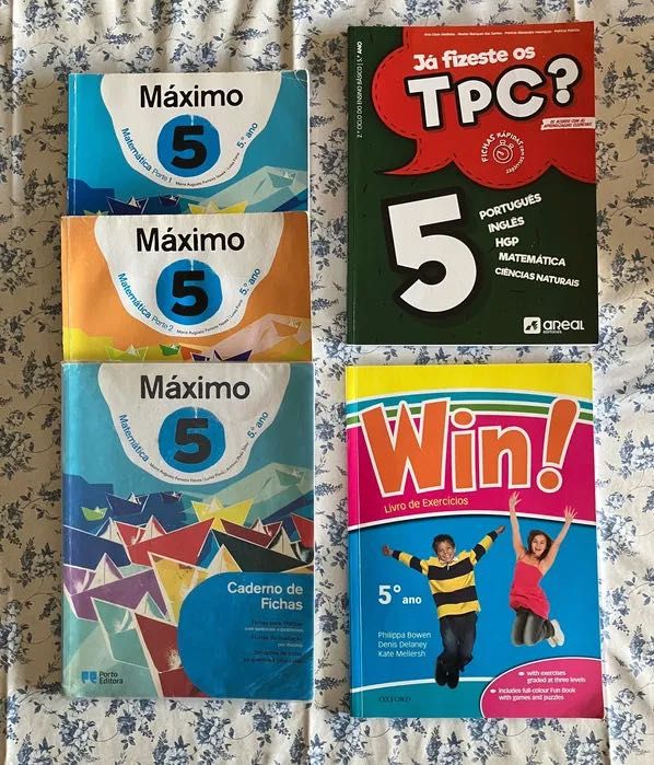 Manuais escolares 5 e 6 anos