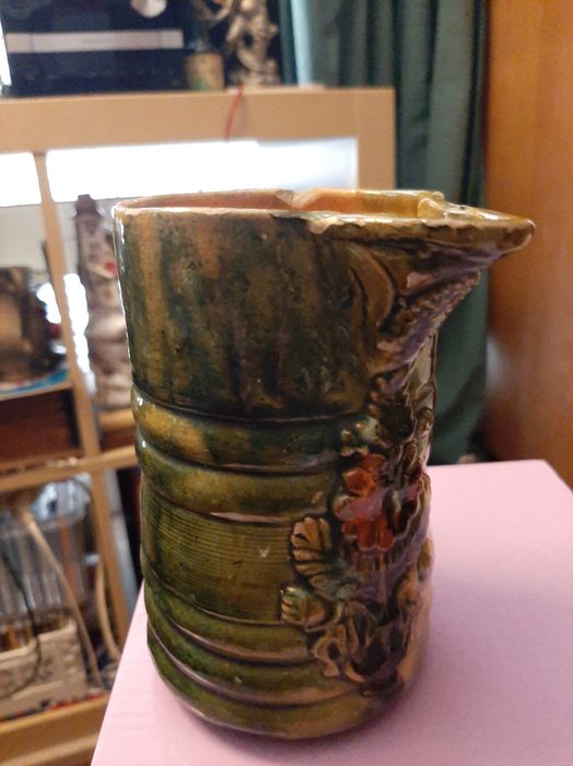 Canjirão/Jarro Vintage, em faiança