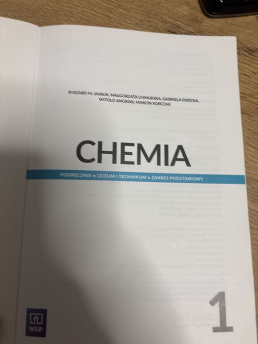 Chemia 1 - podrecznik do liceum i technikum