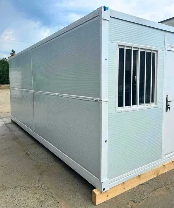 Kontener składany socjalny, na budowę, 14m2 BIURO pawilon magazyn