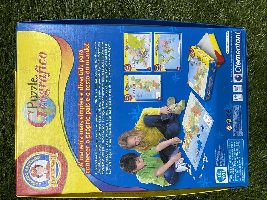 Puzzle Europa ideal para criancas 5 anos